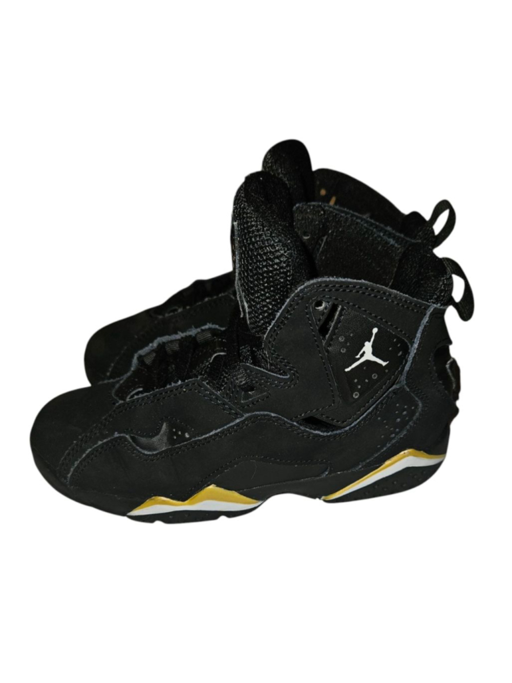 Kids Nike Air Jordan TRUE FLIGHT (PS) Black / Gold (343796-017) Size 13C